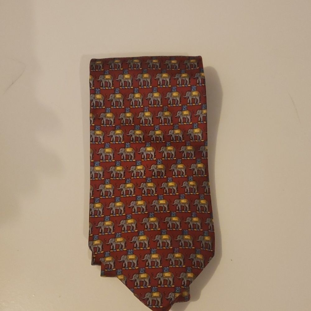 Lancel Paris Silk Tie